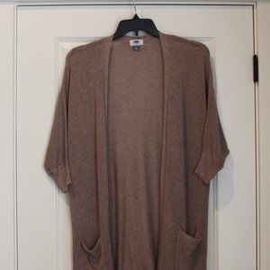 Old Navy Cardigan Coco Brown Size Medium